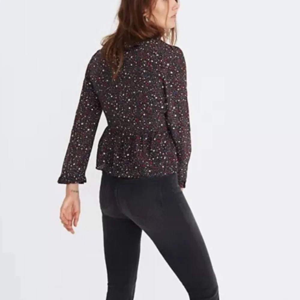 Madewell Silk Tie Blouse - Picture 4 of 9